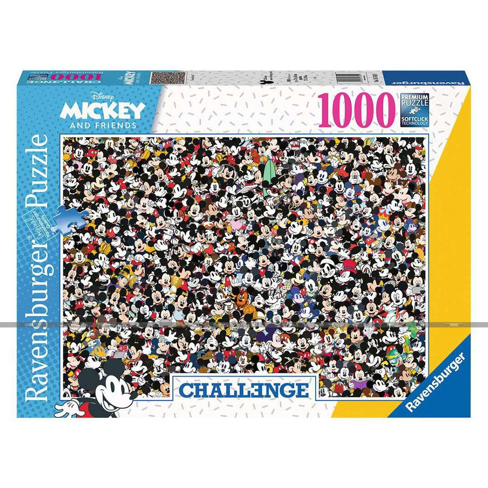 Disney Puzzle: Challenge Mickey and Friends (1000 pieces)