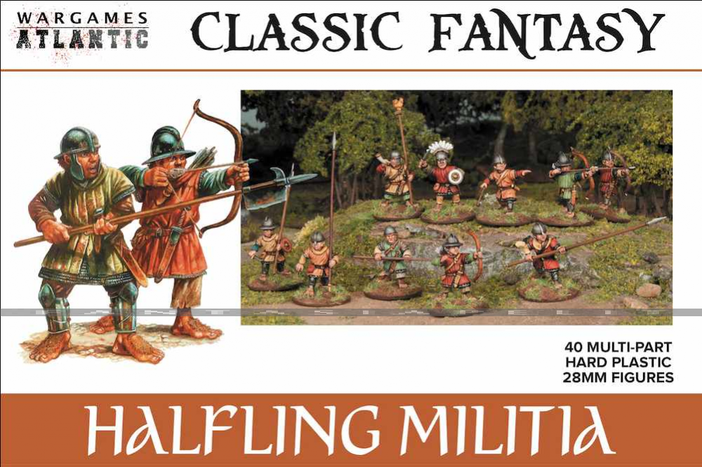 Classic Fantasy: Halfling Militia (40)