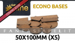 GF9 Econo Bases 50x100mm (x5)
