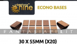 GF9 Econo Bases 30x55mm (x20)