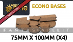 GF9 Econo Bases 75x100mm (x4)