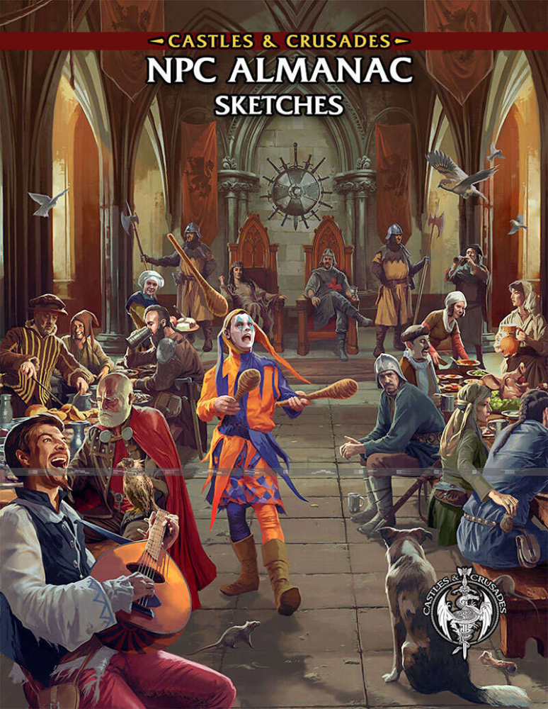 Castles & Crusades: NPC Almanac, Sketches (HC)