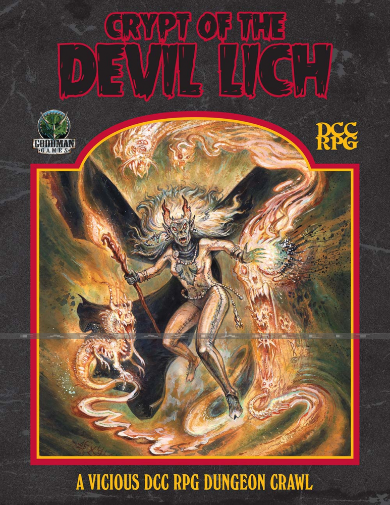Crypt of the Devil Lich: DCC Edition (HC)