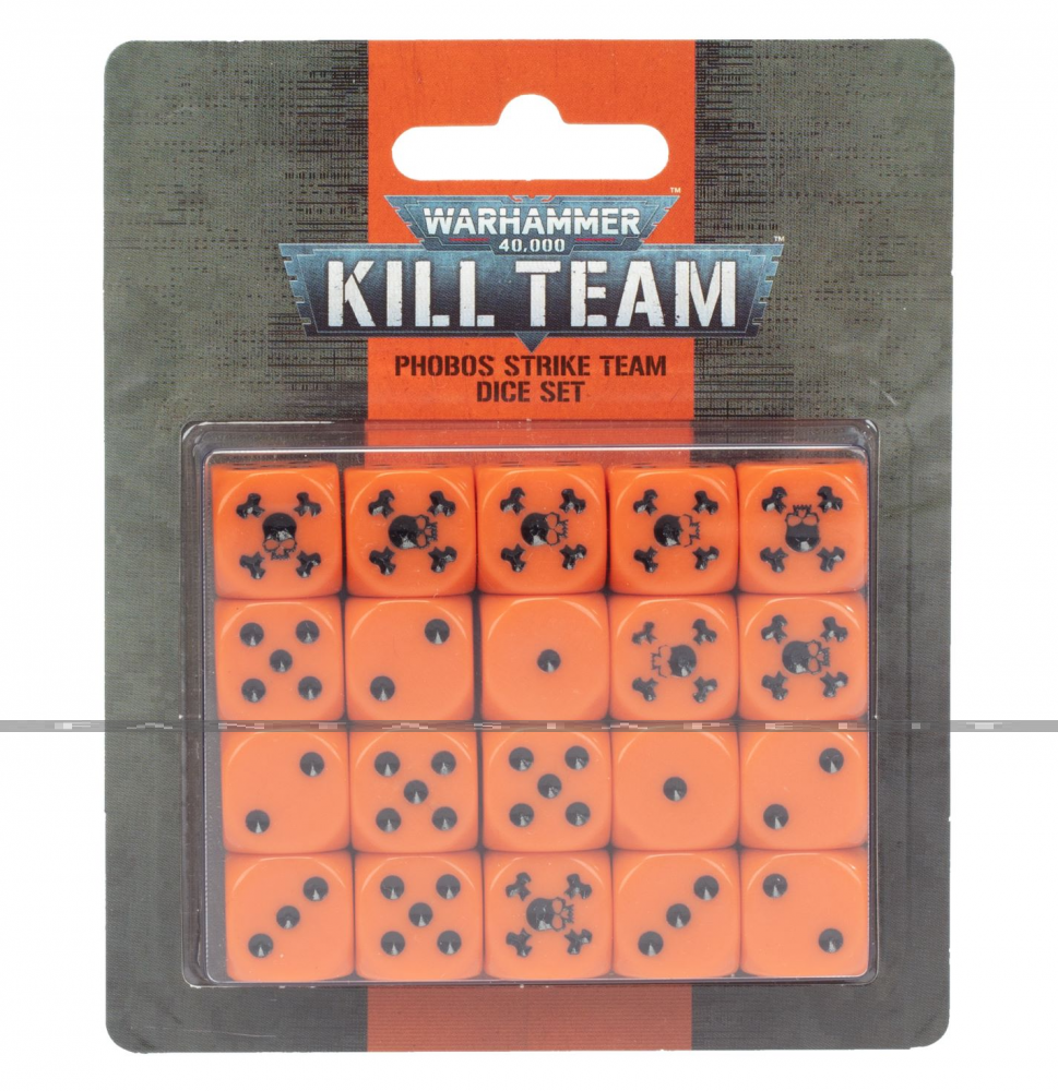 Kill Team: Phobos Strike Team Dice (20)