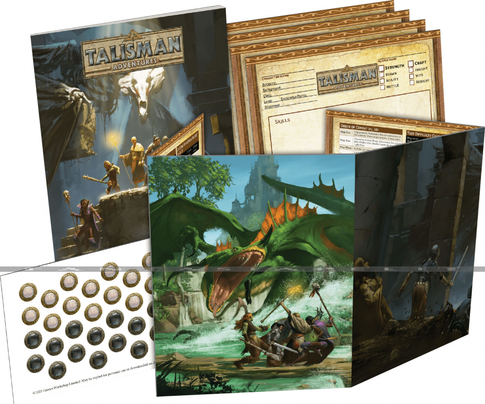 Talisman Adventures Fantasy Roleplaying Game: Game Master's Kit