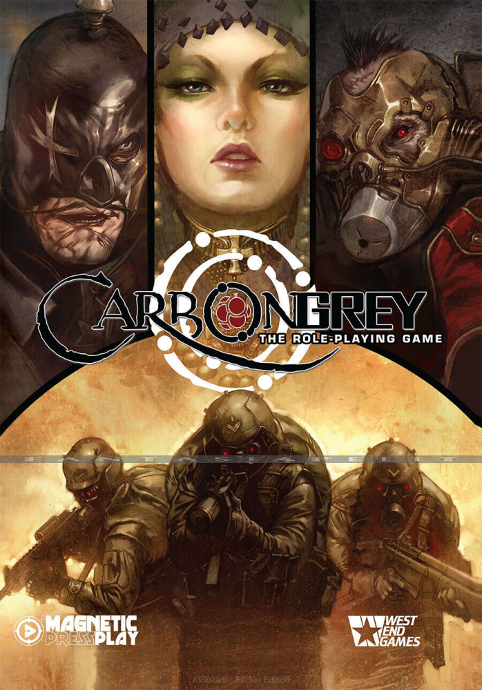 Carbon Grey RPG Core Rulebook (HC)
