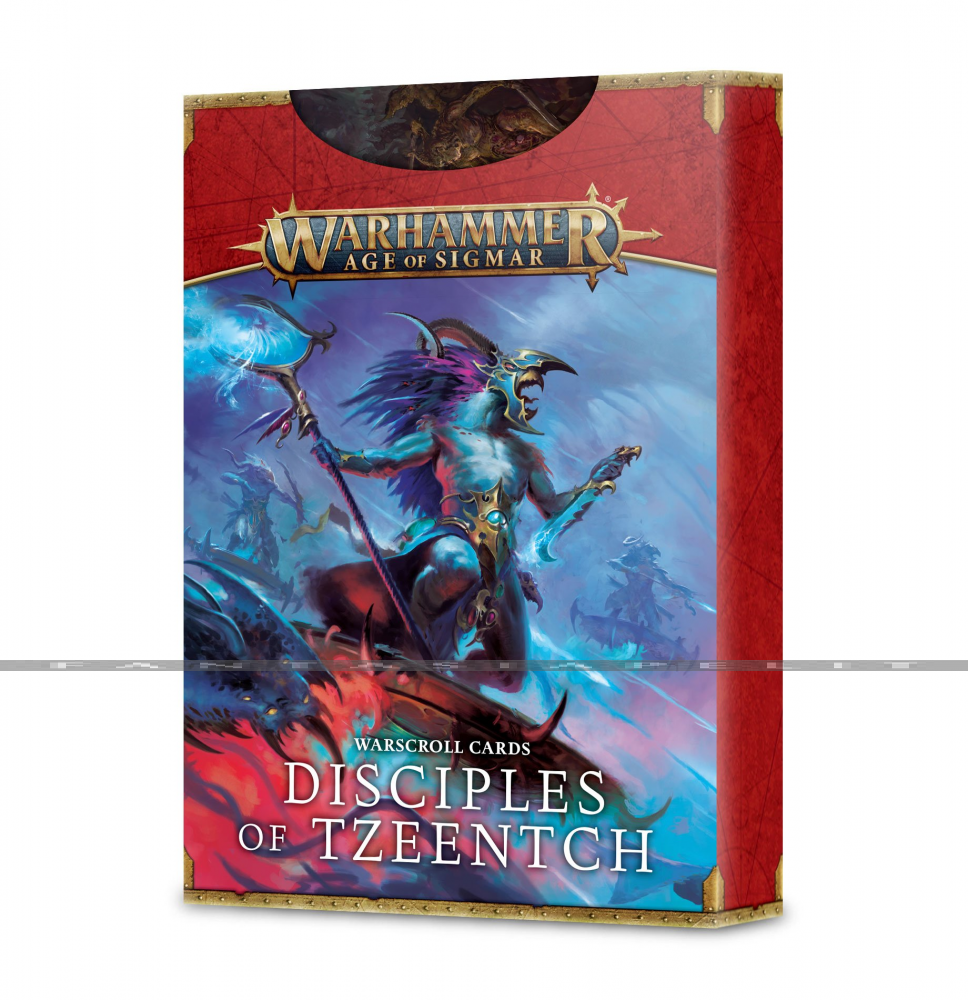 Warscroll Cards: Disciples of Tzeentch AoS 3rd