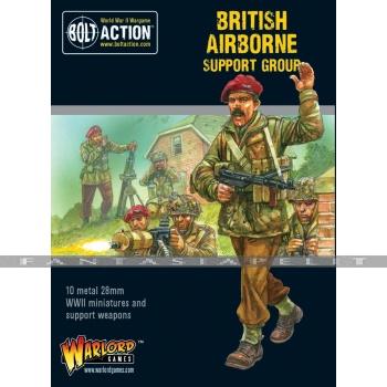 Bolt Action 2: British Airborne Support Group (HQ, Mortar & MMG)