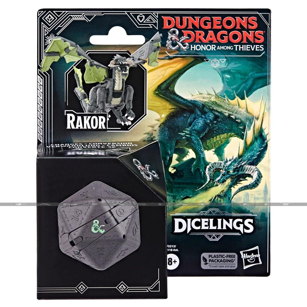 D&D Dicelings: Rakor Black Dragon