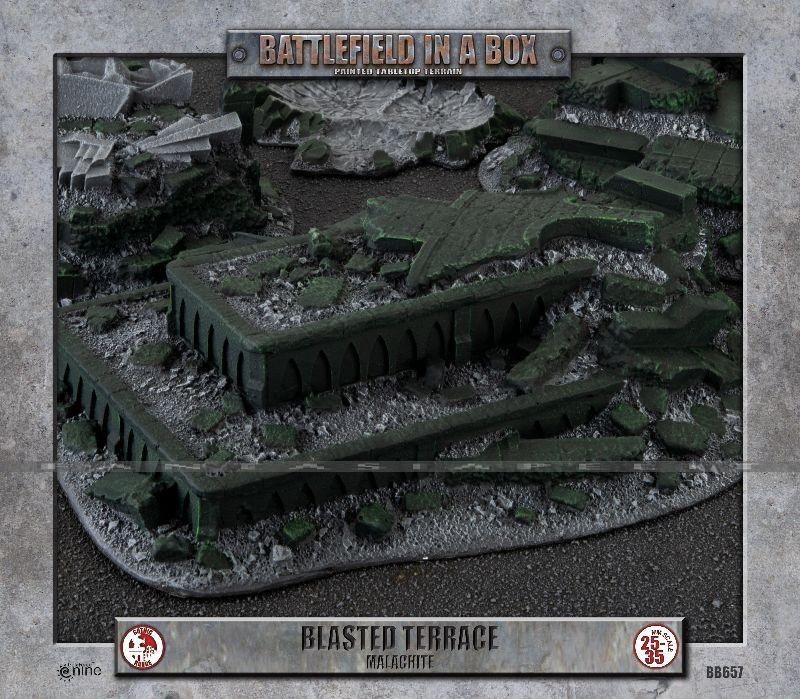 Gothic Battlefields: Blasted Terrace - Malachite (30mm)
