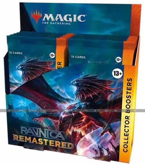 Magic the Gathering: Ravnica Remastered Collector Booster DISPLAY (12)