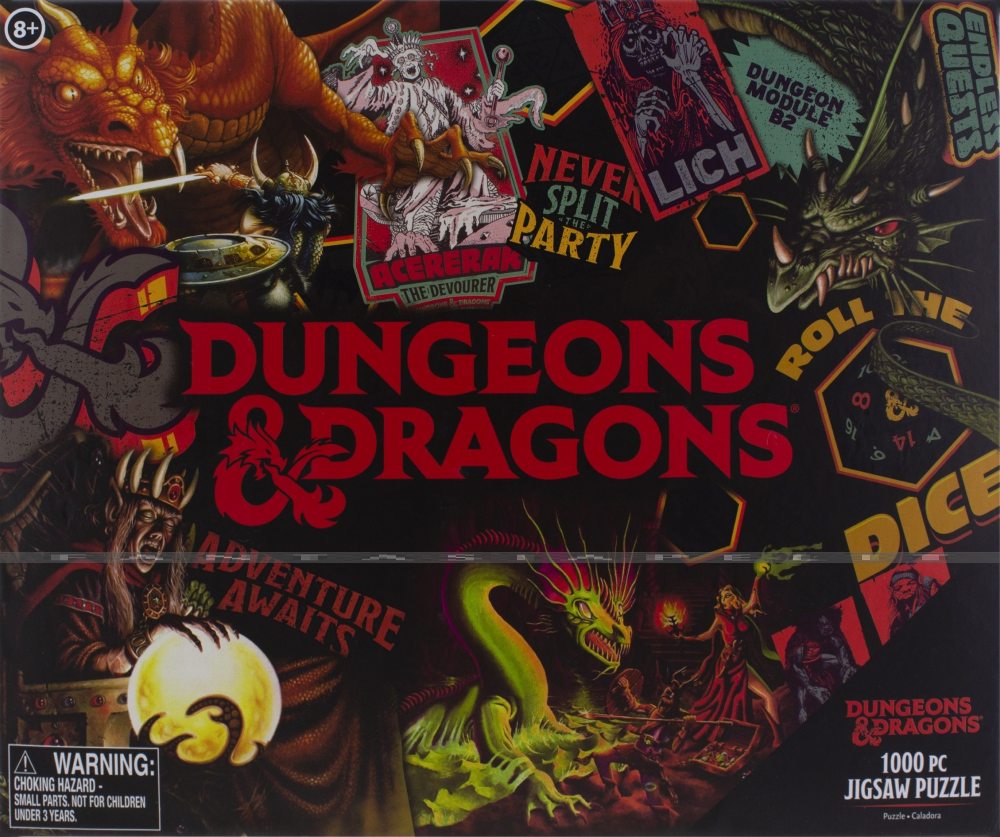 Dungeons and Dragons Jigsaw Puzzle (1000)