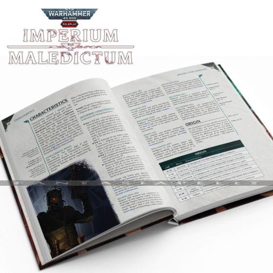 Warhammer 40K Imperium Maledictum RPG: Core Rulebook (HC) - kuva 2