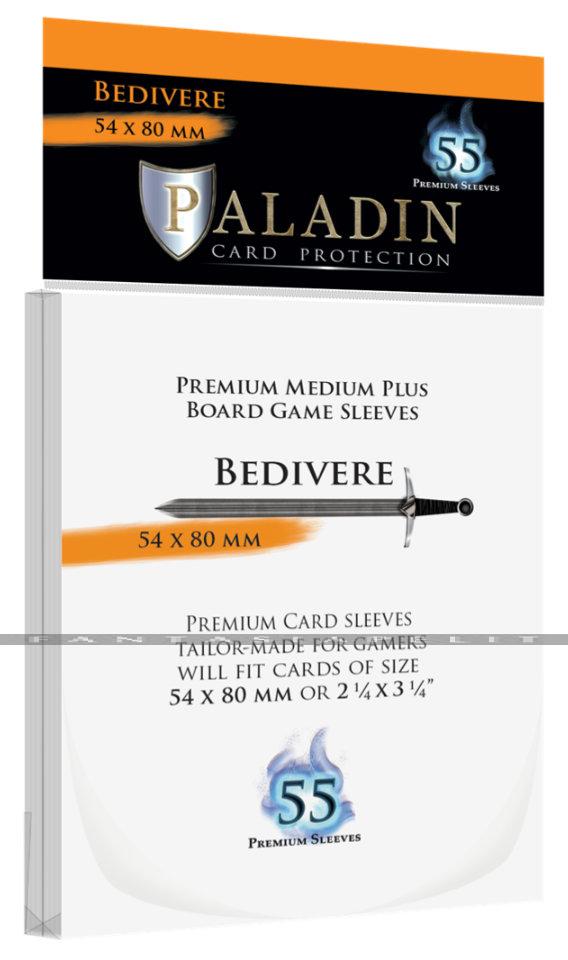 Paladin Sleeves: Bedivere Premium Medium Plus 54x80mm (55)
