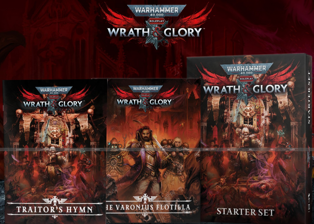 Warhammer 40K Wrath & Glory RPG: Starter Set - kuva 2
