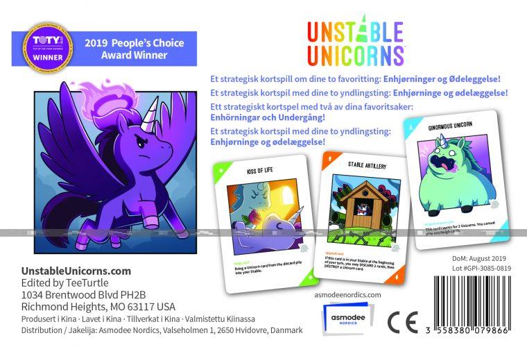 Unstable Unicorns (säännöt suomeksi) - kuva 2