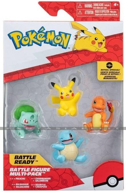 Pokemon Battle Ready Figure Multi-Pack (4)