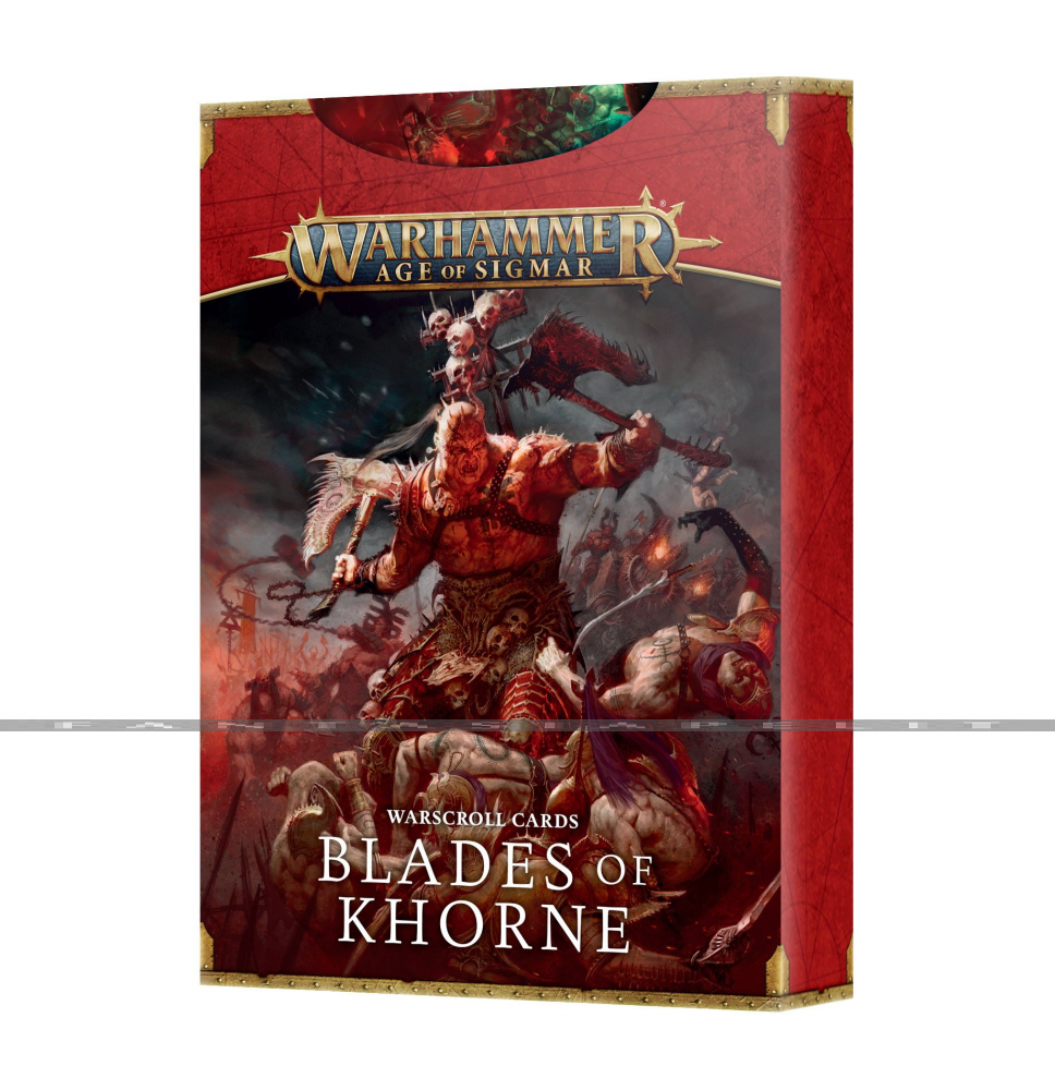 Warscroll Cards: Blades of Khorne AoS 3rd