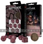 Witcher Dice Set: Crones Whispess (7 + coin)