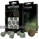 Witcher Dice Set: Leshen, The Totem Builder (7 + coin)