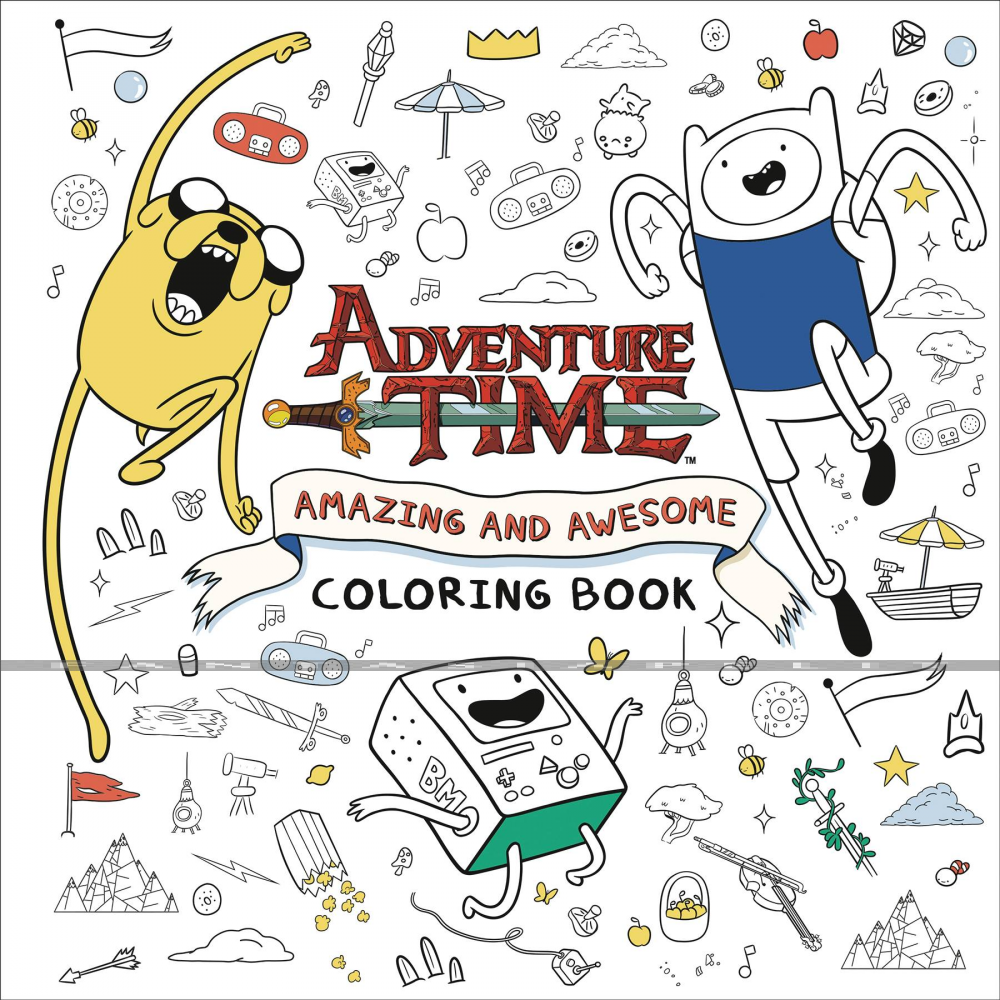 Adventure Time: Amazing Coloring Book