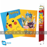 Pokemon Set 2 Chibi Posters: Colourful Characters (52x38 cm)