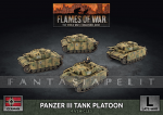 Panzer III Tank Platoon (Plastic)