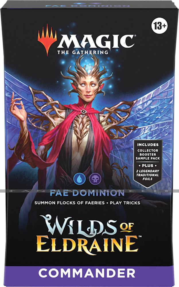 Magic the Gathering: Wilds of Eldraine Commander Deck -Fae Dominion