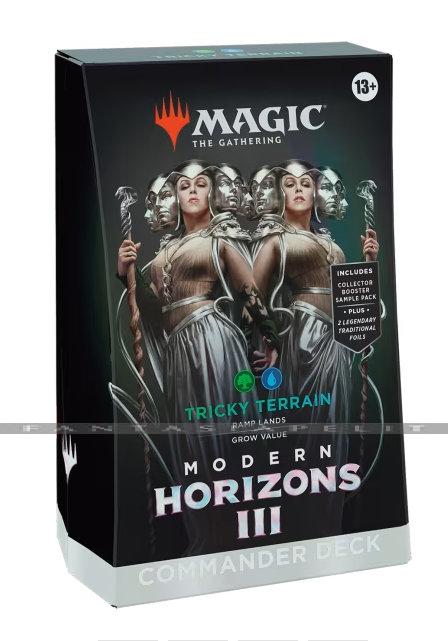 Magic the Gathering: Modern Horizons 3 Commander Deck -Tricky Terrain