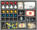 Foam Tray 45 mm For Scythe Board Game Box with 31 Compartments