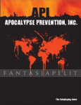 Apocalypse Prevention, Inc. RPG