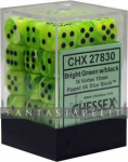 Vortex: 12mm D6 Bright Green/Black (36)