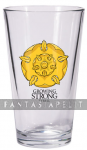 Game of Thrones Pint Glass: Tyrell Sigil
