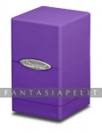 Satin Tower Deck Box: Purple