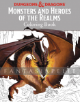 Monsters and Heroes of the Realms: A Dungeons & Dragons Coloring Book