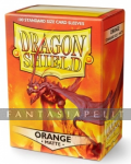 Dragon Shield: Matte Sleeves Orange (100)