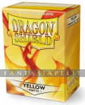 Dragon Shield: Matte Sleeves Yellow (100)