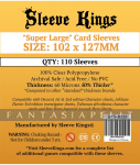 Sleeve Kings ''Super Large'' Sleeves (102x127mm) (110)