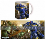 Warhammer 40K Mug: Ultramarines vs Nurgle