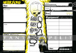 Mörk Borg: Character Sheet Pad