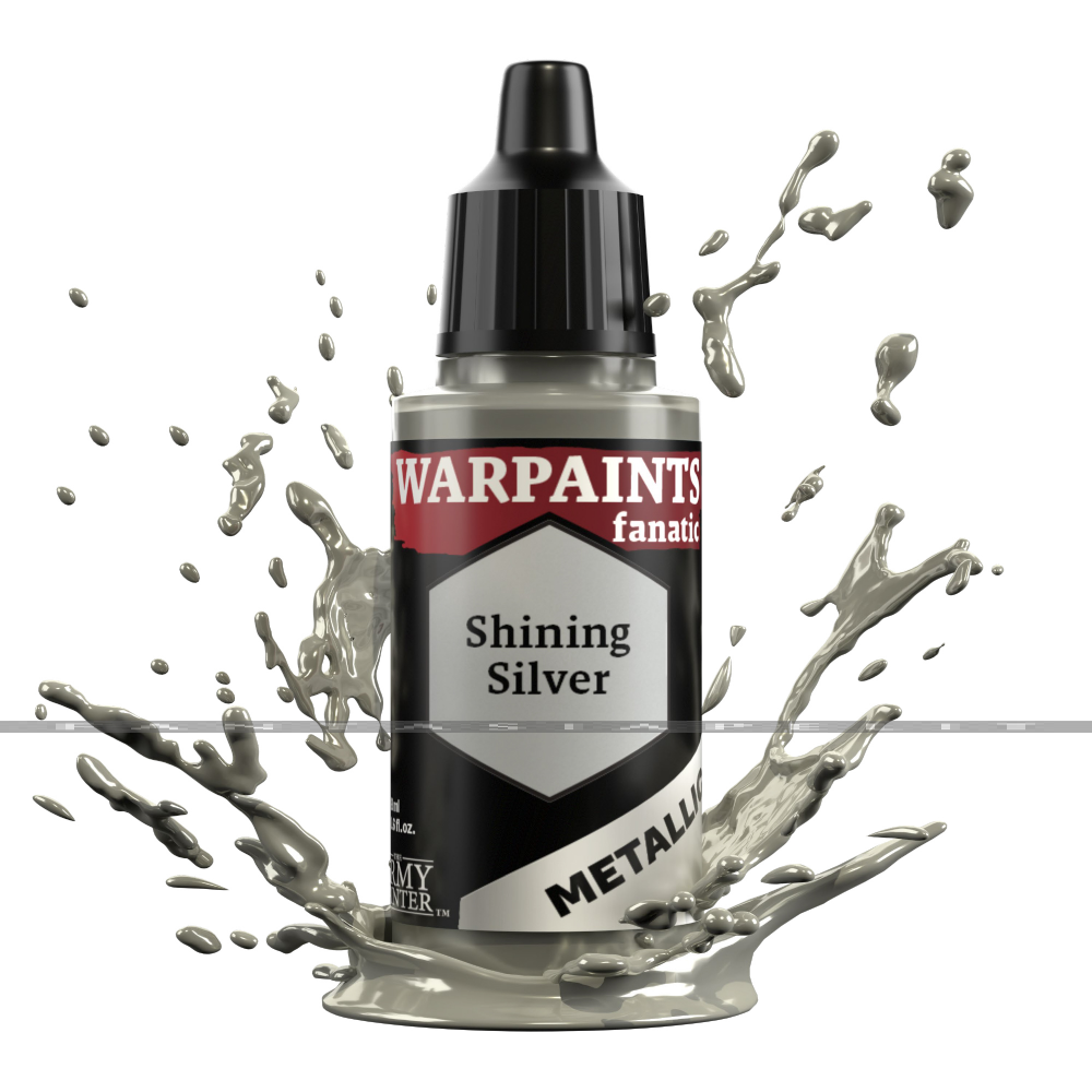 Warpaints Fanatic Metallic: Shining Silver - kuva 2