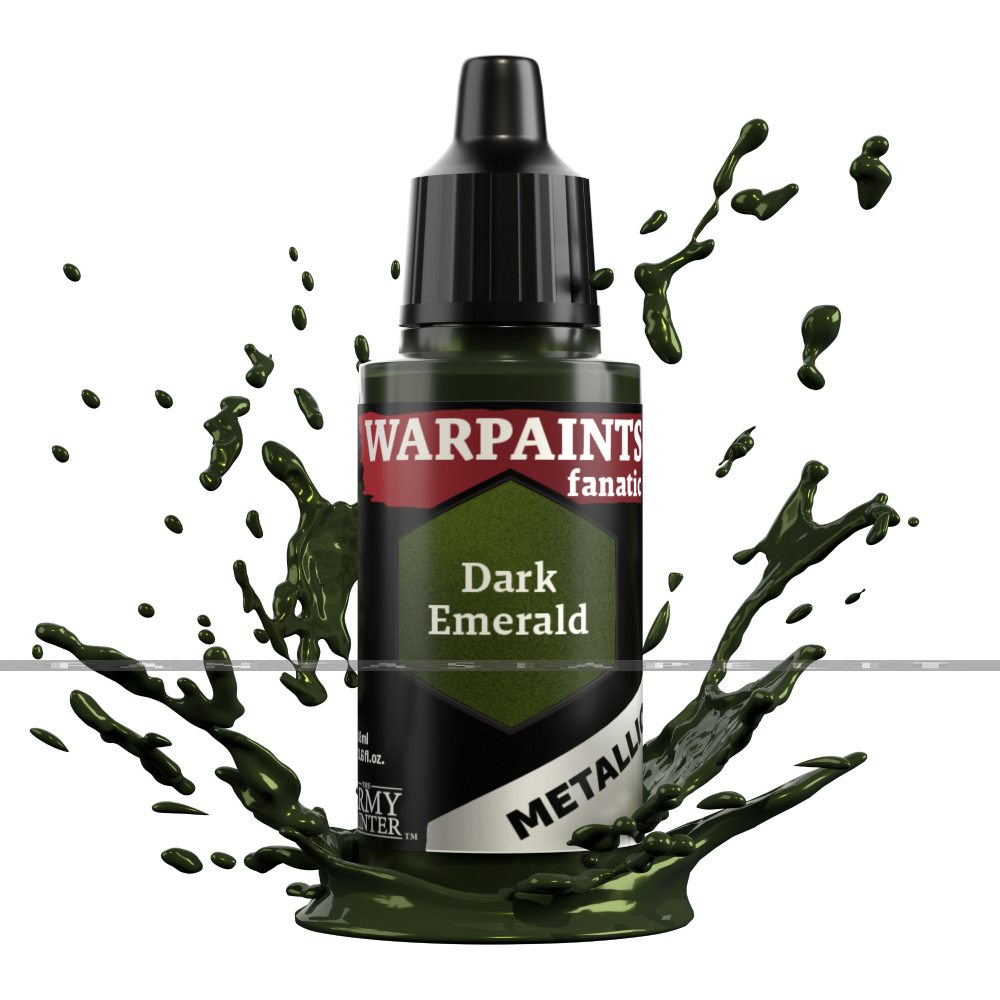 Warpaints Fanatic Metallic: Dark Emerald - kuva 2