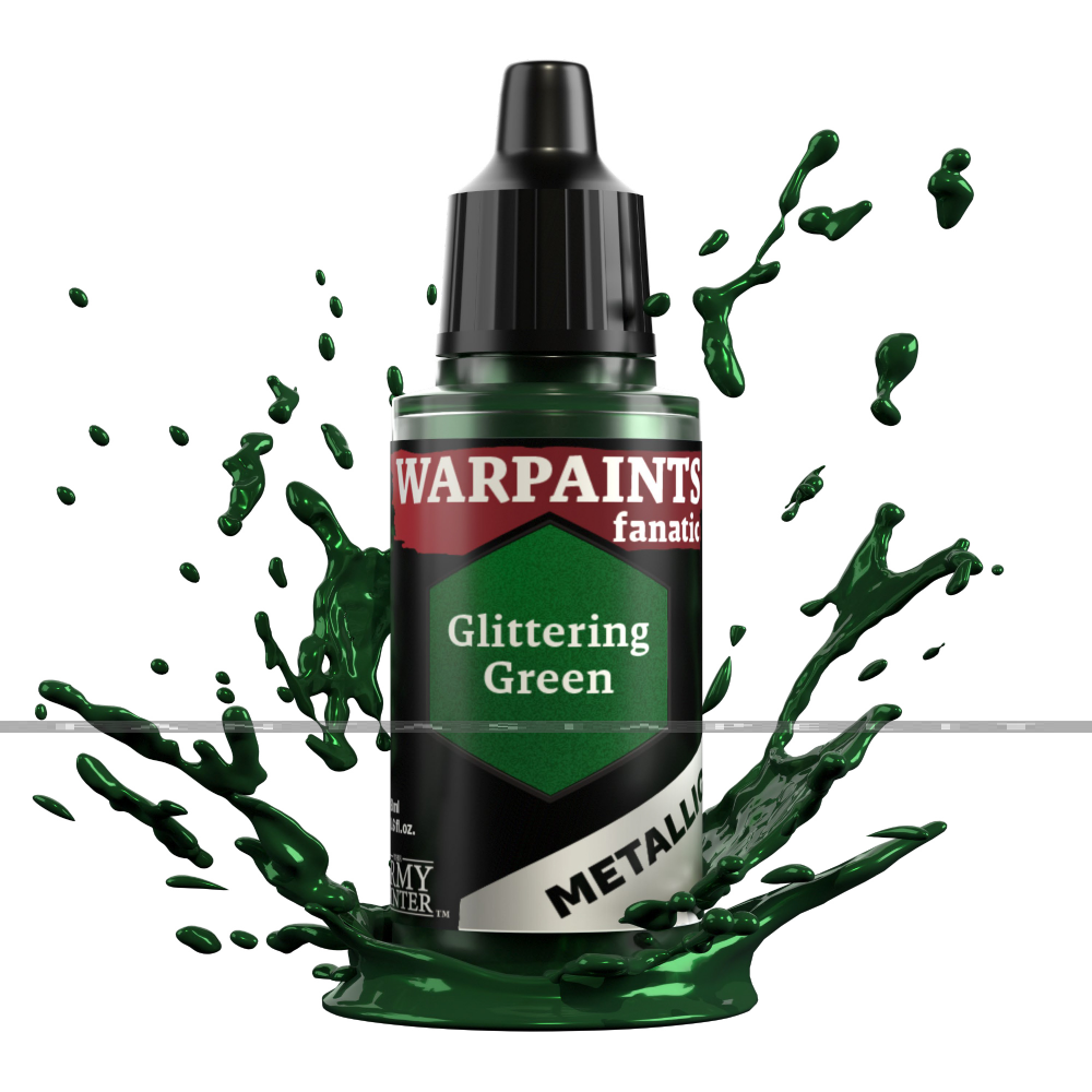 Warpaints Fanatic Metallic: Glittering Green - kuva 2