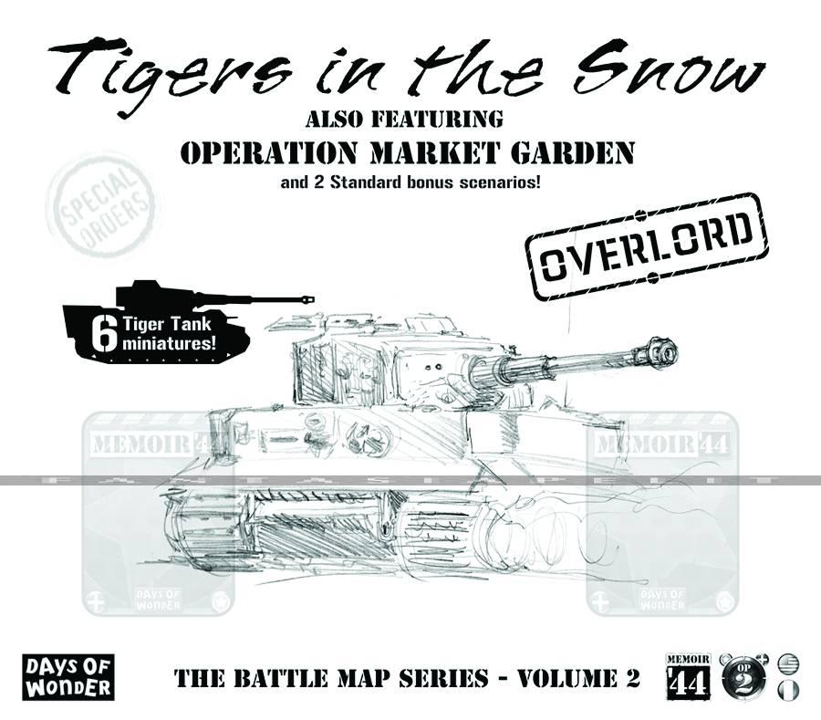 Memoir '44: BattleMap Tigers in the Snow