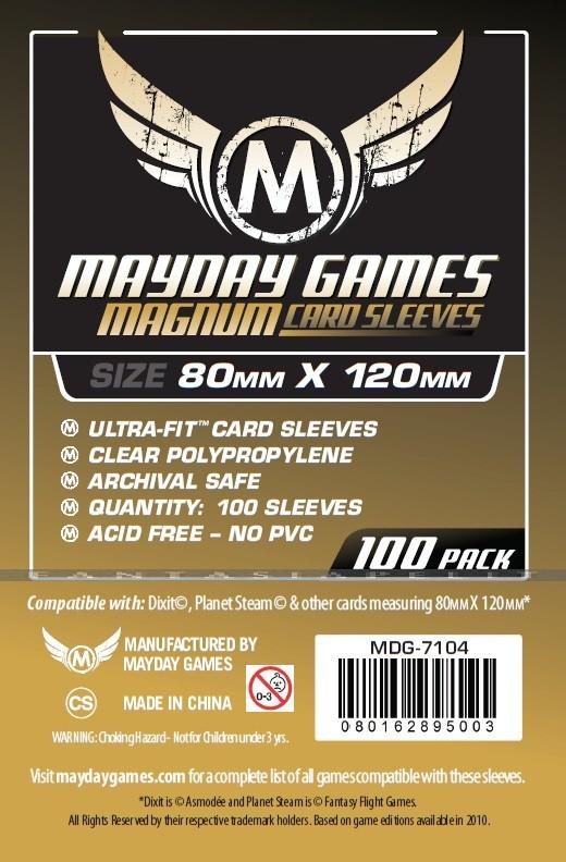 Magnum Gold (Board Game) 80x120mm Sleeves ''Dixit'' (100)