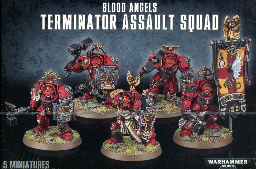 Blood Angel Terminator Assault Squad (5)
