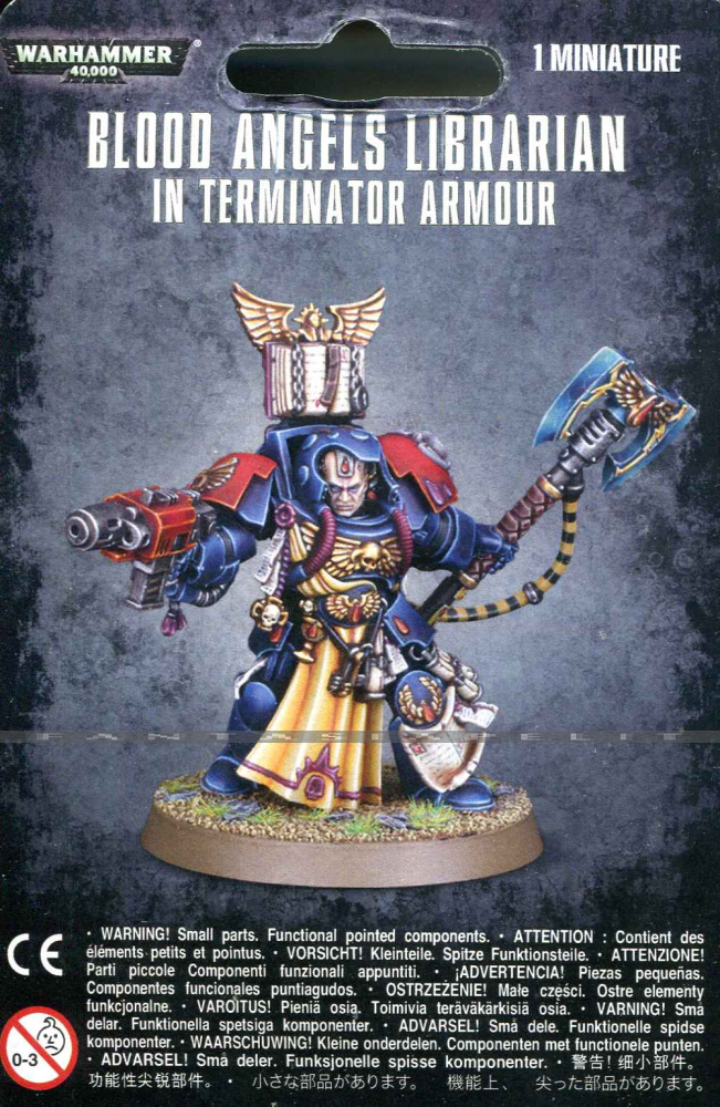 Blood Angel Librarian in Terminator Armour (1)