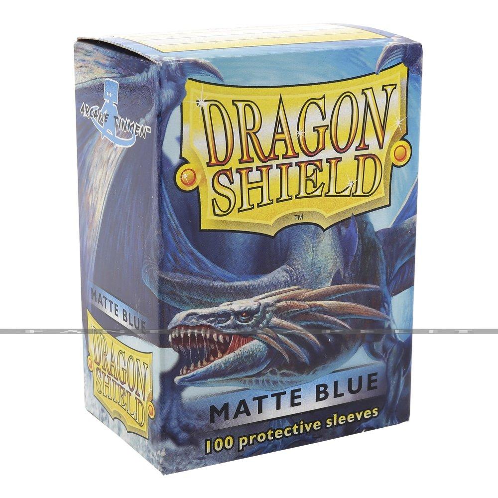 Dragon Shield: Matte Sleeves Blue (100)