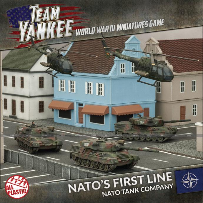 NATO's First Line -NATO Tank Company (Plastic)