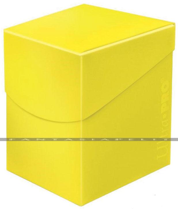 Deck Box: Eclipse Pro 100+ Lemon Yellow